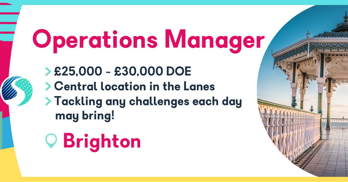 Come work with us at Skillsearch! In this multi-faceted role when you're not busy with contracts, spreadsheet management, GDPR, etc, the rest of your time can be used across marketing, events, and anything else you're keen on! skillsearch.com/vacancy/operat…

#OperationsManager #Brighton