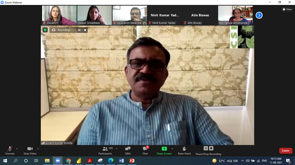 school_waterCSE's tweet photo. The most awaited event of the year, Day 1 of the #AlumniWorkshop kickstarted by @skrohillacse, @CSEINDIA sharing the journey of 's AAETI & #SWW, having 7000+ alumni over the last decade, various national and global partnerships, across state and non-state actors @BMGFIndia https://t.co/xUdPjIAlDC