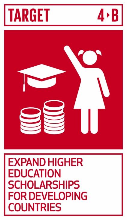 citizenkankam's tweet photo. Target 4.b By 2020, substantially expand globally the number of scholarships available to developing countries, in particular least developed countries, small island developing States and African countries, for enrolment in higher education, including vocational training and .... https://t.co/jxaLoynHLj