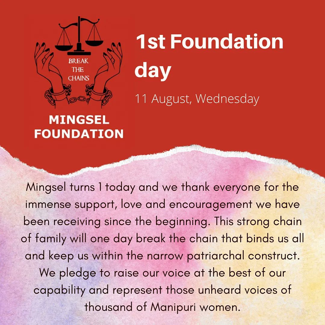 mingsel2020's tweet photo. Mingsel turns One! 
#foundationday #mingselfoundation https://t.co/SWzkhGi7Ln