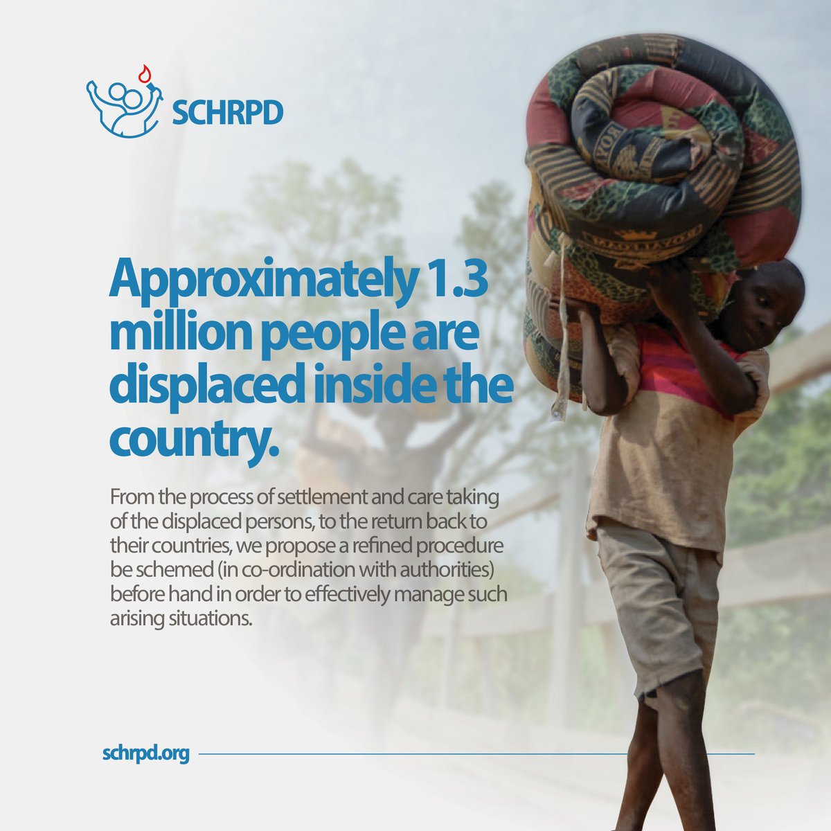 schrpd's tweet photo. The crises facing displaced people are daunting – but we're determined to do better. We're committed to efforts towards durable solutions. #displacedpersons #schrpd https://t.co/qqB0Z2p0OF