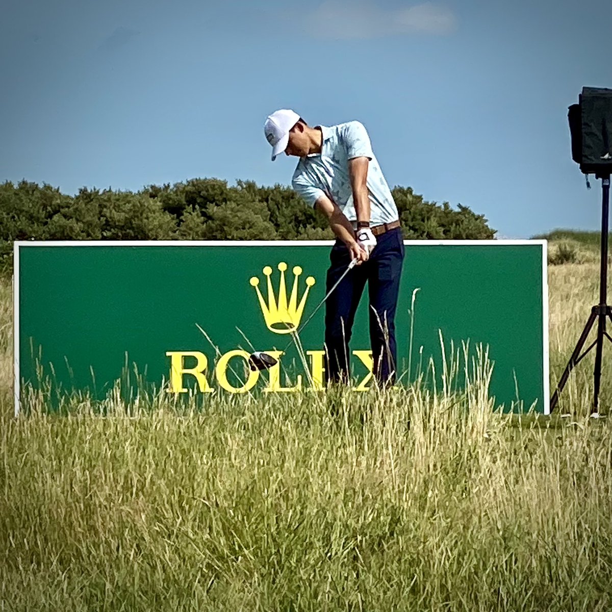 GolfCharley's tweet photo. Excited to be playing the #randa #boysamateur at #royalcinqueports. Enjoying the challenge. @ProDreamUSA @RydalPenrhos https://t.co/5sU5LOGYnz