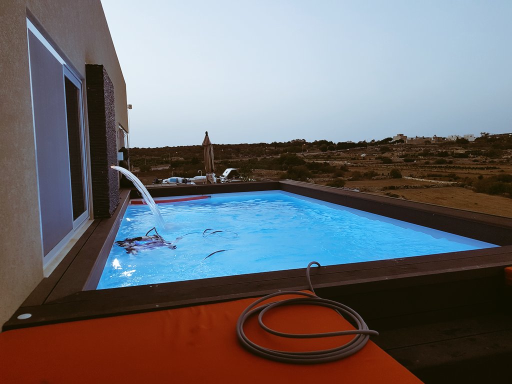 LtdPools's tweet photo. Another roof top pool finished with filtration equipment, hydrotherapy massage system, waterblade and RA6300IQ robotic cleaning system from Paradise Pools Ltd Tel: 21466860, email: pools.paradise@gmail.com #paradisepoolsmalta #swimmingpools #swimmingpoolsupplies #RA6300IQ https://t.co/kgqDiS9Qzw