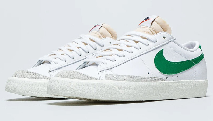 KicksDeals's tweet photo. Select sizes to 15 are up for grabs for the white/sail-pine green Nike Blazer Low '77 VNTG for $55.97 + FREE shipping when logged into Nike+ account. #promotion

BUY HERE -> https://t.co/OHSHajOAW7 https://t.co/2MP9BkL9jc