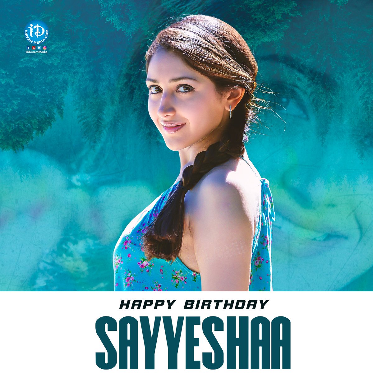 iDreamMedia's tweet photo. Sending Out Birthday Wishes To Beautiful @sayyeshaa!! 

#HappyBirthdaySayyeshaa #HBDSayyeshaa #iDreamMedia

Subscribe to https://t.co/dOHgmdmhFZ https://t.co/eh83QT1l1c
