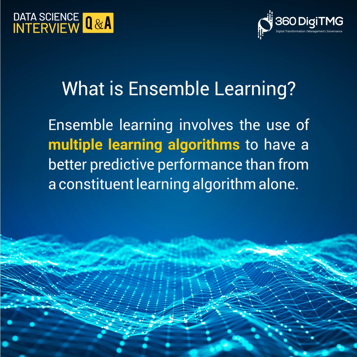 360digitmg_MY's tweet photo. #DataScience Questions https://t.co/aWN9BKALot that can help you ace your job interview  

.

#datasciencejob #datascienceinterviewquestions  #ensemblelearning #machinelearning #algorithms  #deeplearning #AI #datascientist #dataanalysis #interviewquestions #360DigiTMGmalaysia https://t.co/u0ttZaX5cm