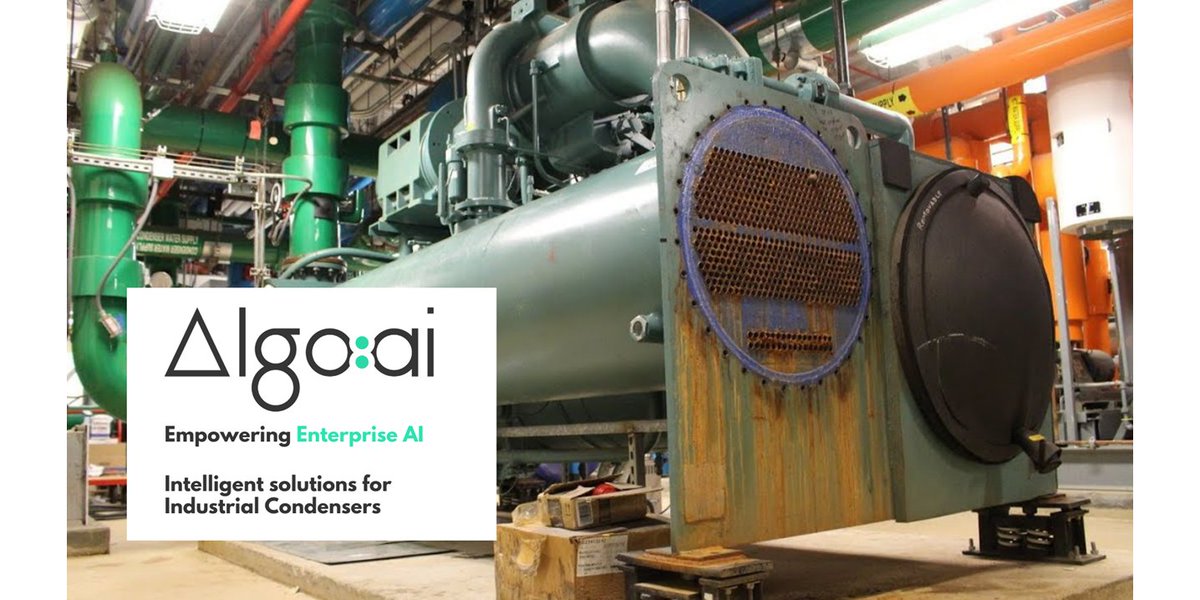 AiAlgo8's tweet photo. Unlock next-gen intelligent asset management and maintenance capabilities for Industrial Condensers with the AI-powered Algo8 iAssets.

Read more: https://t.co/JrcGdHGNFN

#Algo8 #ai #predictivemaintenance #artificialintelligence #machinelearning #condenser https://t.co/WcCTG9tXpn