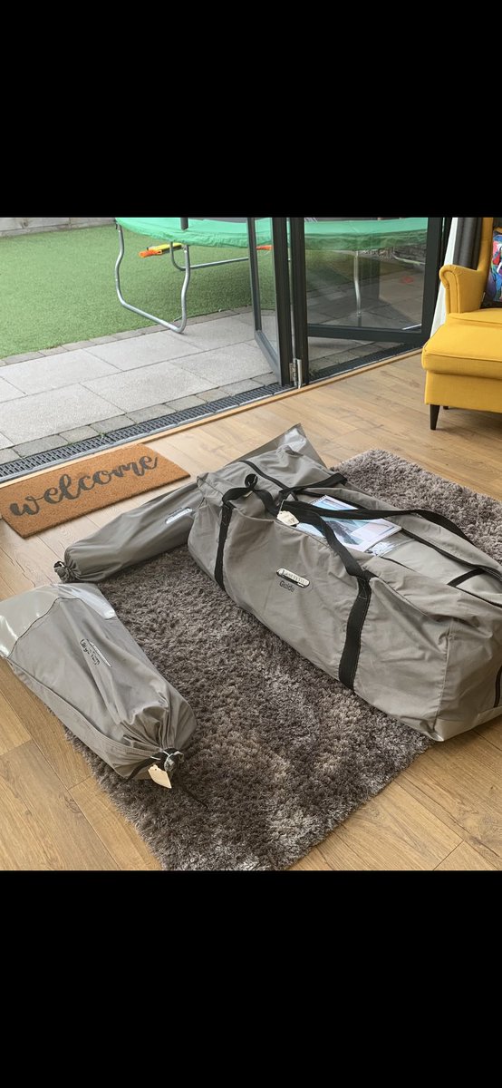 New tent day, can’t wait to use it next week ❤️ <a href="/QuestLeisure/">Quest Leisure</a> <a href="/GOoutdoors/">GO Outdoors</a> #questguidetent #camping #gooutdoors #belltent
