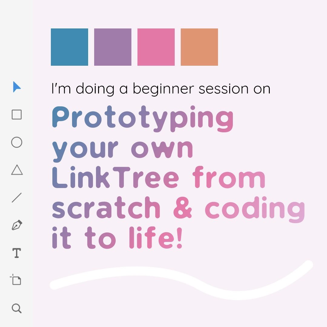 rocafortjo's tweet photo. I’m gonna do a session on prototyping with Adobe XD and coding prototypes to life with HTML/CSS &amp; Bootstrap tomorrow at the CodeStack Meetup 👁👄👁 All online and free! Spoiler: we’re doing a LinkTree from scratch! RT to spread! 🔗

https://t.co/Bfddu9dR1o https://t.co/w8E7F1d3bh