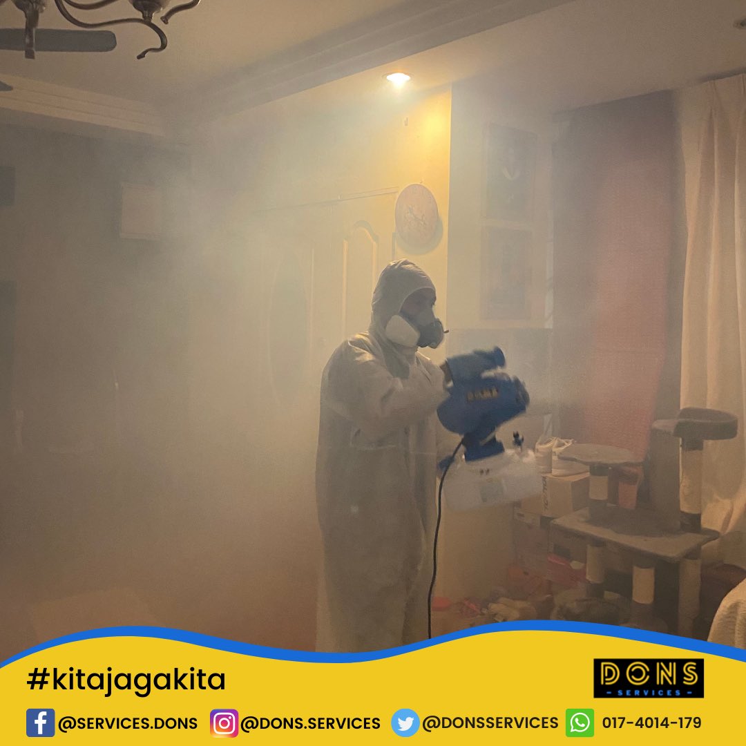 DonsServices's tweet photo. @ketengahketepi HI Shabina &amp; Followers !

Minta War war kan pada kenalan atau followers yang ingin service Disinfect &amp; Sanitize dari team kami ya ✌🏻 

Jangan ambil langkah mudah dimusim Pandemik ini 🦠 

“Mencegah Lebih Baik Dari Merawat” 😱 https://t.co/iax24SrJiC