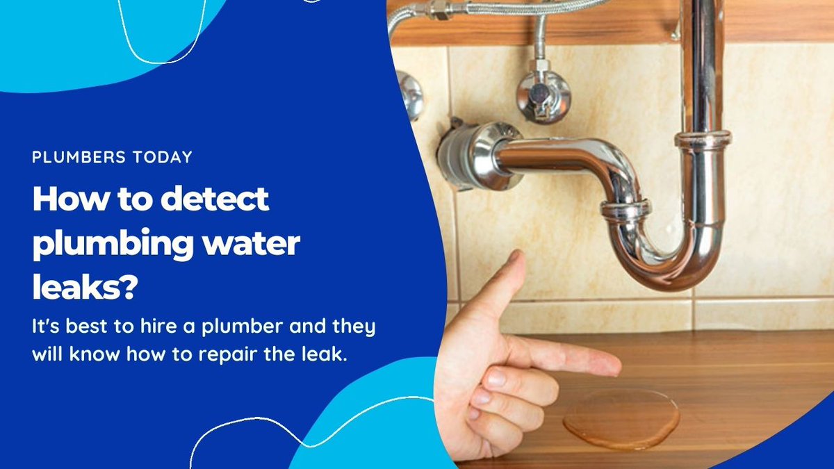 TodayPlumbers's tweet photo. Professionals have the necessary tools to determine whether or not an underground water leak exists. If you used the methods to check for a leak and discovered one, you should contact a professional for the best repair results. 
Read More- https://t.co/4OOTZH1Ajp
#plumbernewtown https://t.co/Du7hMNN0Cz