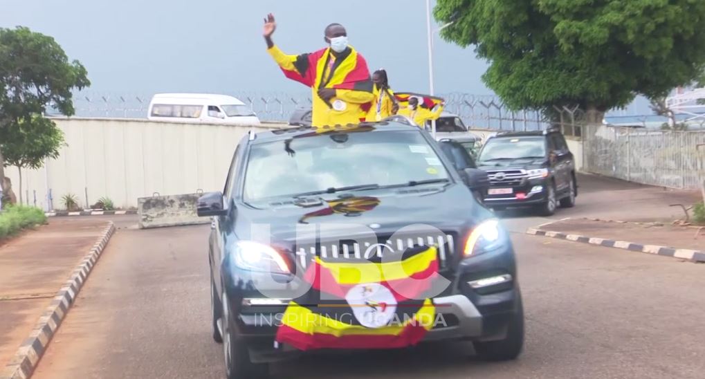 ug_edge's tweet photo. #EdgeSport: President #Museveni will receive the Uganda Olympic team from Japan today at Kololo Independence Grounds.
A heroic #TeamUganda arrived back home Tuesday with a historic total of four medals. https://t.co/4rkvMceye4 📸UBC/New Vision https://t.co/HWdKFMWlin