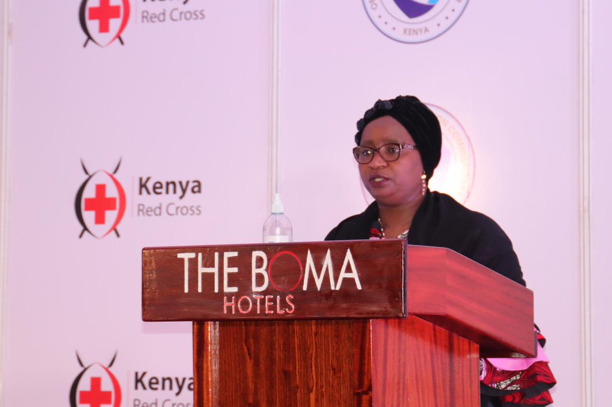KenyaRedCross's tweet photo. Speaking at the opening ceremony, Sec Gen Dr. @AshaMohammed_ shares, "The increased use of technologies has enabled large quantities of data to be processed within a very short time. Protection of this personal data is fundamental to humanitarian work." #DataProtectionKe https://t.co/4GUhr30nA6