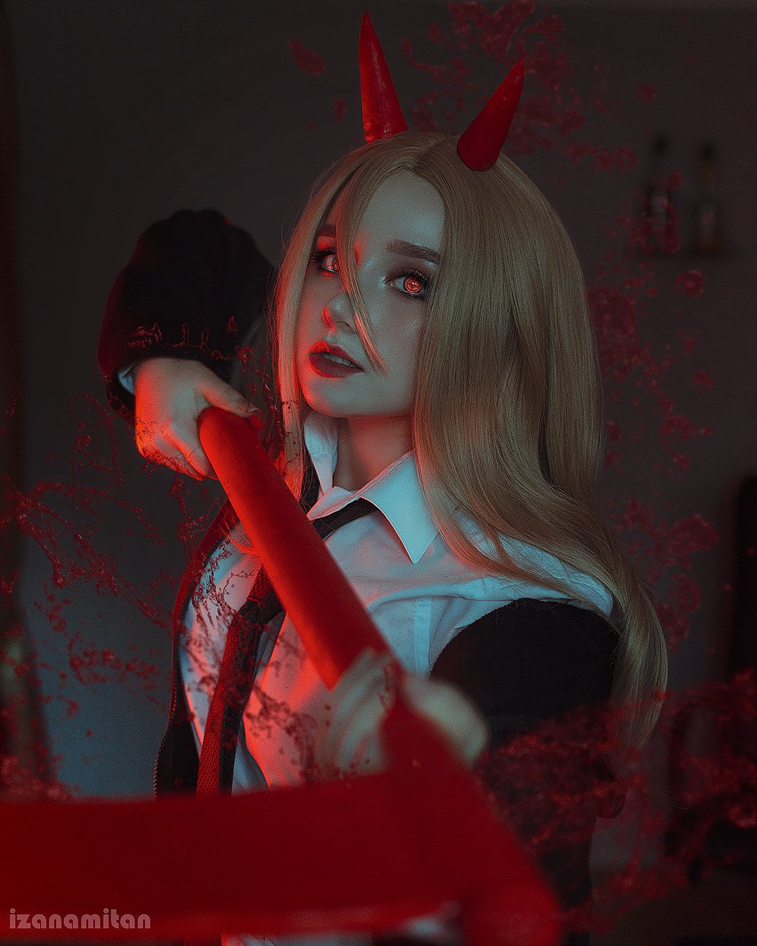 ⛓️Izanamitan⛓️ on X: Chainsaw man - Power #chainsawman #cosplay  #chainsawmancosplay #cosplayergirls #chainsawmanpower   / X