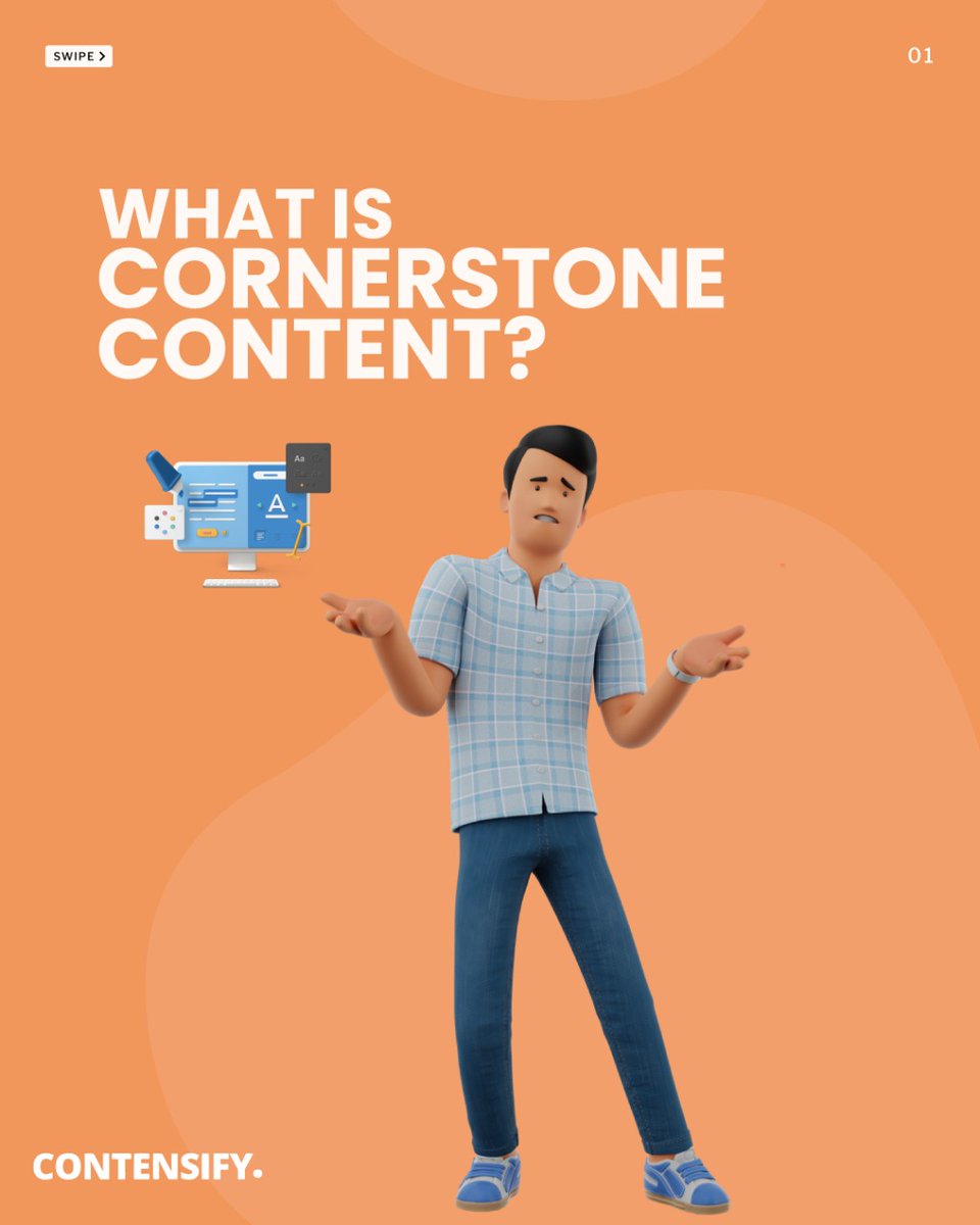 contensifyhq's tweet photo. Here is all you need to about cornerstone content! We got everything covered for you right from what cornerstone content is & how to create it!
.
.
.
.
.#contentmarketing #cornerstonecontent #contensify https://t.co/GB8XB4pTOg