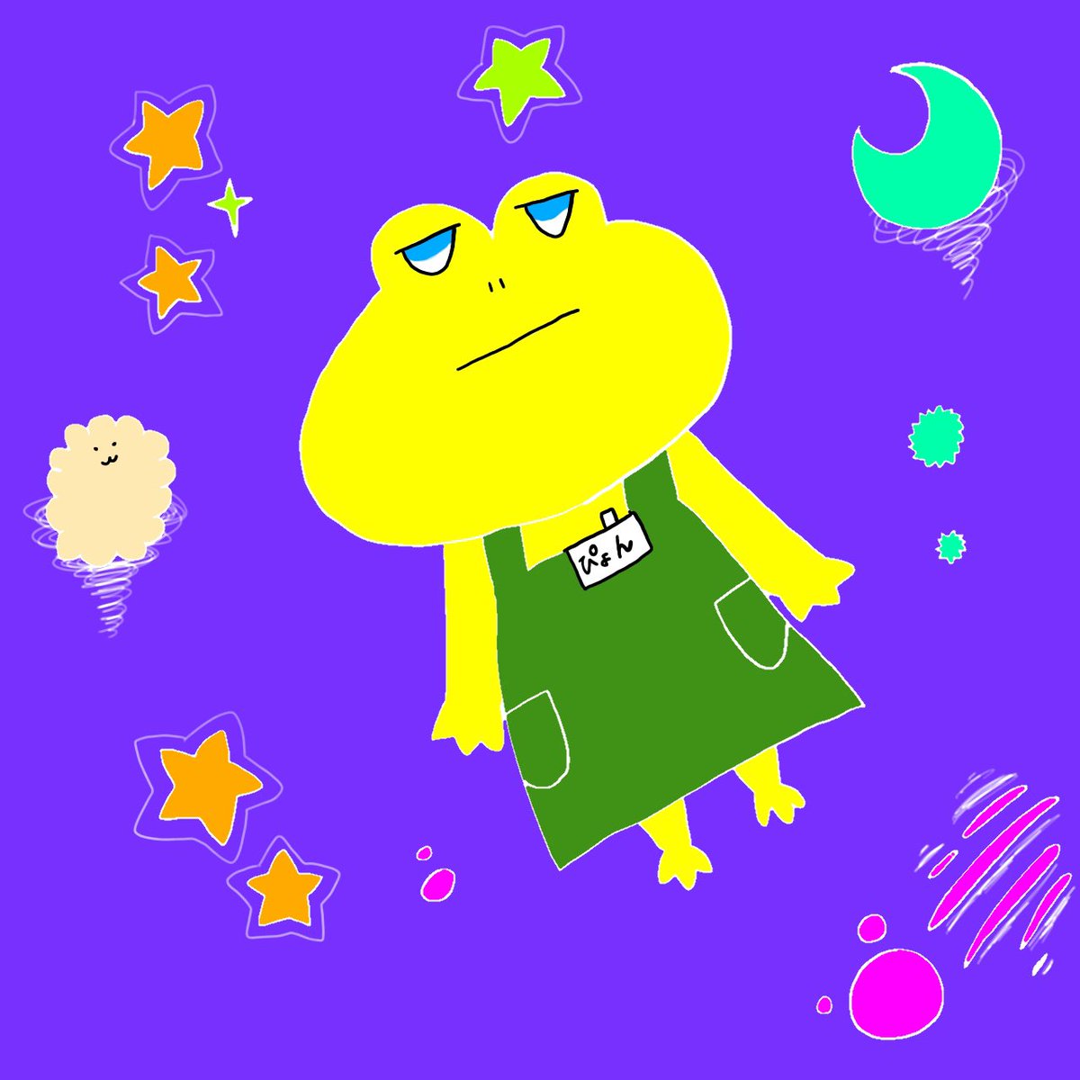 Twoucan なまこ かえる絵描き 書き方模索中 Pyon1111kero