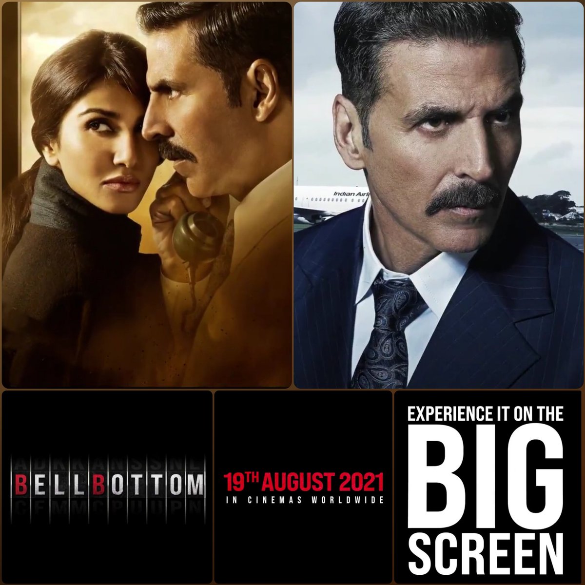 RahulKhiladi06's tweet photo. #AkshayKumar #BellBottom Akshay Kumar #VaaniKapoor #8DaysToBellBottom😎🔥
#AamirKhan #Akkians #bellbottomincinemasaug19 #bellbottomin3d #Maharashtra #BellBottomTrailer #marjaawaan #VaaniKapoor #Khiladi #Pushpa #Sooryavanshi BHUJ IN 3DAYS #Shershaah #SidharthMalhotra #Corona #SRK https://t.co/E9EdNd7JKM