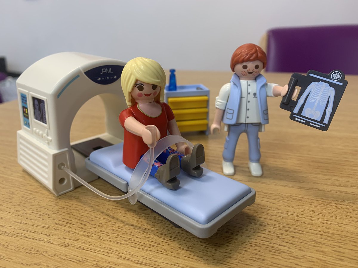 meganda48344610's tweet photo. The play team have 2 new toys to help prepare their patients for mri, X-ray and ultrasound! @Keshia95950563 @Suzanne02190370 @NorthMidNHS #play #playinhospital #northmidnhs https://t.co/p7OoSKnjTs