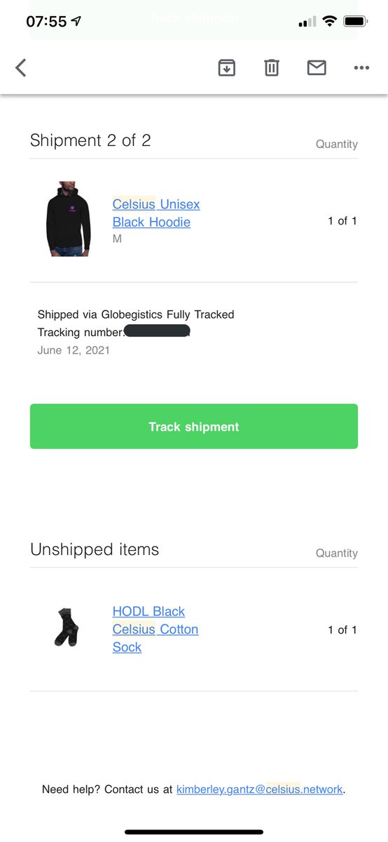 TheCryptoIFA's tweet photo. @CelsiusNetwork I ordered these over three months ago.. no replies to emails, no updates… all I want is my socks 🧦 😏 #HolesInMySocks https://t.co/gbpu8uF5yG