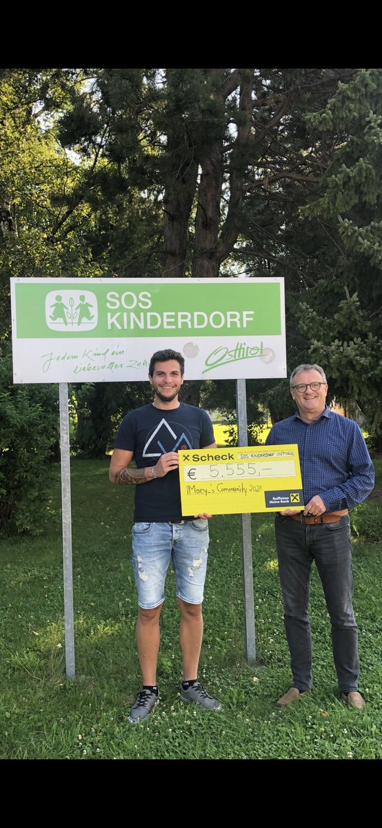 Im Namen des SOS-Kinderdorf Osttirol darf ich mich bei euch vom ganzem Herzen für die unglaubliche Summe vom 5.555€ bedanken!! ❤️❤️❤️❤️❤️❤️❤️❤️❤️❤️❤️❤️❤️❤️❤️❤️❤️❤️❤️❤️❤️❤️❤️❤️❤️❤️❤️❤️❤️❤️❤️❤️❤️❤️❤️❤️❤️