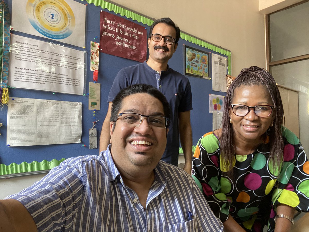 abhimanyudg77's tweet image. #FFBWednesday a warm hello 4m #Hyderabad. Wrkg at the @AKAcademies as the #PYPCoordinator. Been in education for more than 2 decades now &amp;amp; in the IB since 2004! Love nature, kids and learning along! Excited to meet all you #passionate #educators #teachers! Follow me and #ibakah!