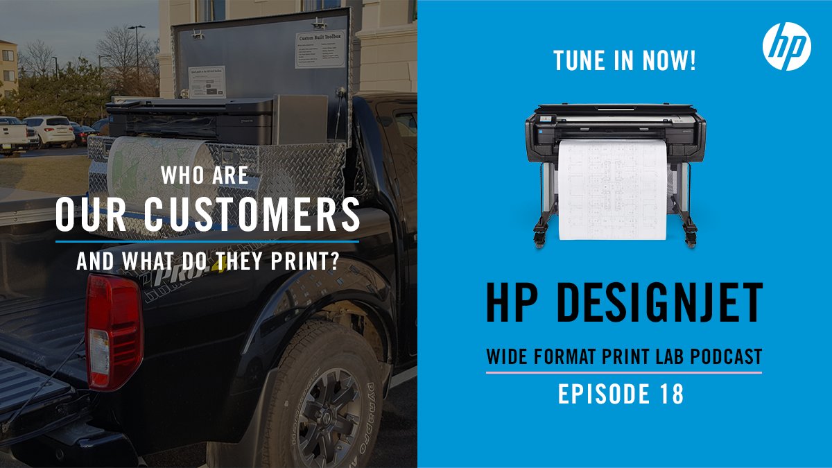 HPGraphicArts's tweet photo. What do a beer distributor, bookstore, and fire department have in common? They all use large format printing! Tune in to Episode 18 of the Wide Format Print Lab Podcast to learn all the out-of-the-box ways #HP Large Format printing is used: https://t.co/rIo5mq95SJ 

#HPDesignJet https://t.co/jpl41f4l19
