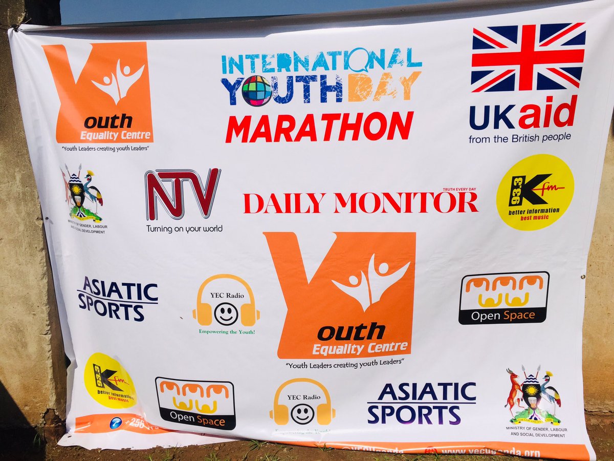 Open Space Centre (@openspaceuganda) on Twitter photo Happening now: The International Youth Day Marathon organized by the Youth Equality Centre with support from 👇🏿. <a href="/ntvuganda/">NTV UGANDA</a> <a href="/UKaid/">UK aid</a> <a href="/GovUganda/">Government of Uganda</a> <a href="/933kfm/">933 KFM</a> <a href="/NakatoRehema/">Nakato Rehema Sessimba</a> @kapfesto <a href="/ashrafkakaire1/">Chief Ashraf Kakaire.</a> <a href="/DailyMonitor/">Daily Monitor</a> <a href="/NationalYouthC5/">National Youth Council</a> <a href="/AwaaliShamim/">Shamim Namusisi</a> <a href="/MuganziSecure/">muganzi secure sectrine</a> <a href="/YECUganda/">Youth Equality Centre</a> Happening now: The International Youth Day Marathon organized by the Youth Equality Centre with support from 👇🏿. <a href="/ntvuganda/">NTV UGANDA</a> <a href="/UKaid/">UK aid</a> <a href="/GovUganda/">Government of Uganda</a> <a href="/933kfm/">933 KFM</a> <a href="/NakatoRehema/">Nakato Rehema Sessimba</a> @kapfesto <a href="/ashrafkakaire1/">Chief Ashraf Kakaire.</a> <a href="/DailyMonitor/">Daily Monitor</a> <a href="/NationalYouthC5/">National Youth Council</a> <a href="/AwaaliShamim/">Shamim Namusisi</a> <a href="/MuganziSecure/">muganzi secure sectrine</a> <a href="/YECUganda/">Youth Equality Centre</a>