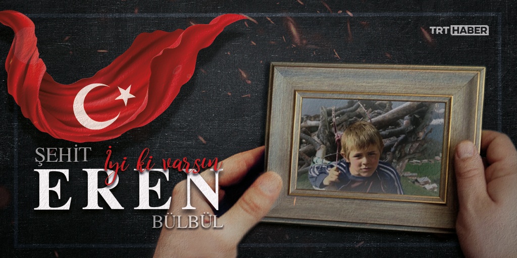 Yaşı küçüktü ama yüreği kocamandı. Cesurdu, yiğitti... Terör örgütü PKK tarafından Maçka'da şehit edildi. Bu vatan seni unutmayacak. #iyikivarsınEren