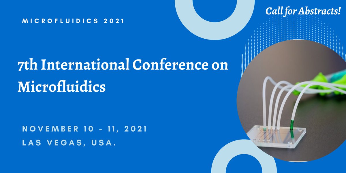 MeetingsInt's tweet photo. Grab the chance to be an honorable speaker and meet experts gathering through the #Microfluidics Conference on November 10-11, 2021 in Las Vegas, USA.
Call : +65-3158-1626
WhatsApp: +44 1792 680005
#organonchip #science #engineering #research #webinar #virtual #microfluids https://t.co/wfGSx6wSx3