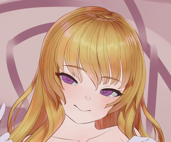 ちょっと色見を薄くするかもしれないけど、現状好きな髪に塗れてる気がする(`、3_ヽ)_ 