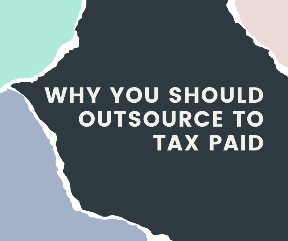 FIVE BENEFIT of outsourcing your accounting to Tax Paid:
1. Access to expert advice.
2. Meeting compliance requirements.
3. Reducing business costs.
4. Improving productivity.
5. Gaining valuable time.

021-286-7394
info@taxpaid.co.za
#outsource
#taxconsultant
#accounting