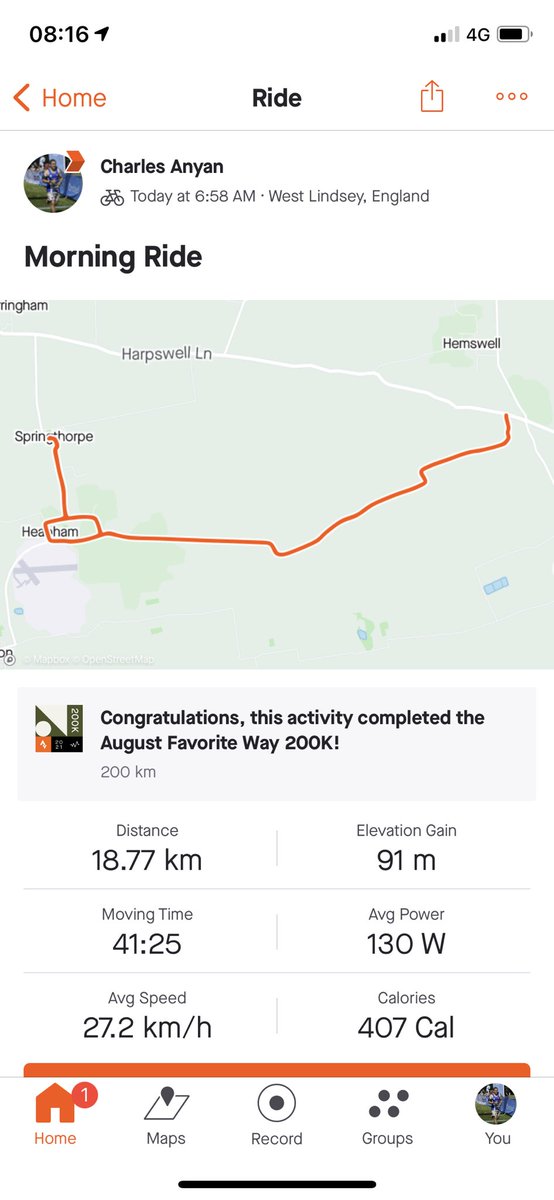 CharlesAnyan's tweet image. Morning all. Got the daily exercise out the way early this morning with a cycle out to #Harpswell 💥

Cracking morning for it 👍