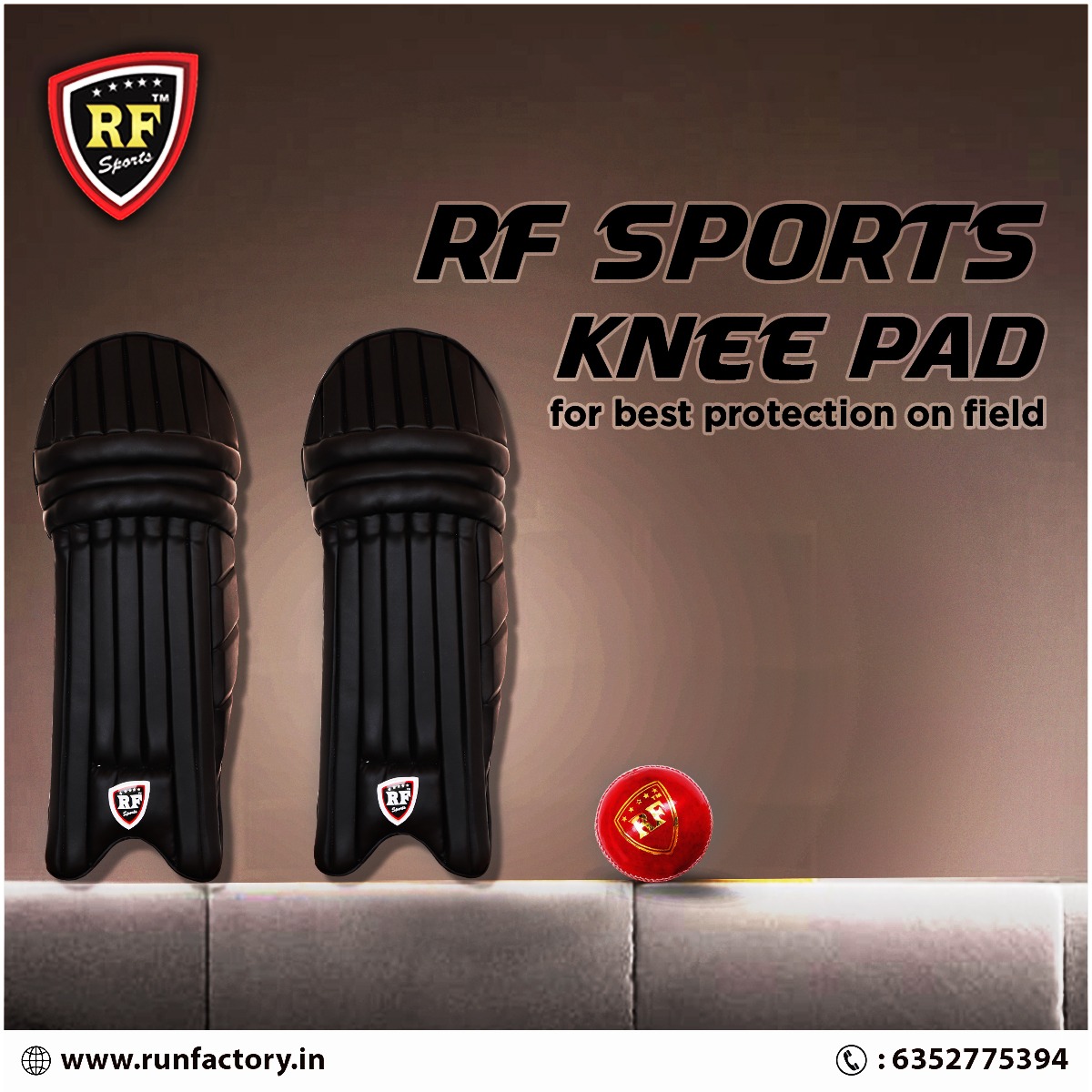 RFSPORTS5's tweet photo. RF Sports Knee Pads for the best protection on field.
Hit boundaries fearlessly. 
Contact us now 👉+91 6352775394

#RFSports #PlayHard #BreakBoundaries #CricketLover #CricketFever #Meerut #ShopNow #ShopOnline #StaySafe #Protection #KneePad #HitBoundaries https://t.co/wIvEEkEzDQ