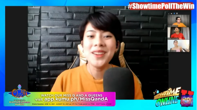 ViceGandaorg's tweet photo. itsShowtimeNa: QUARAN-SING-ALONG kantahan with Nisha Bedaña ngayong #ShowtimePollTheWin Wednesday! https://t.co/b4efitIrjg
