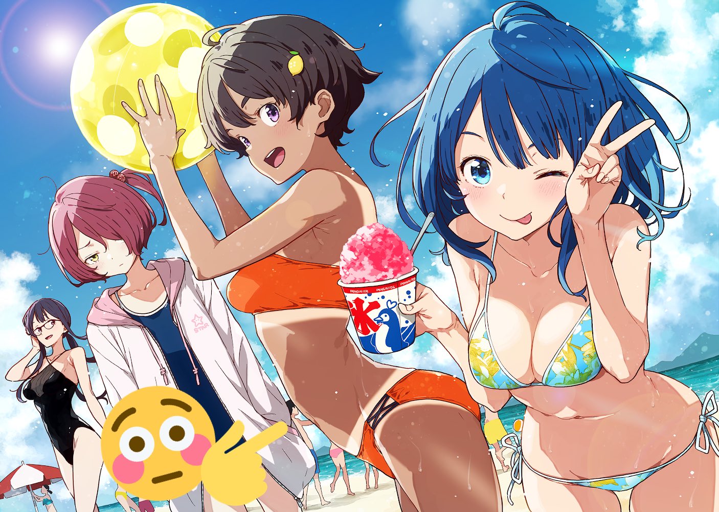 負けヒロイン多すぎる 感謝祭ポスター 焼塩レモン TVアニメ『負けヒロインが多すぎる！』焼塩檸檬の「片想い