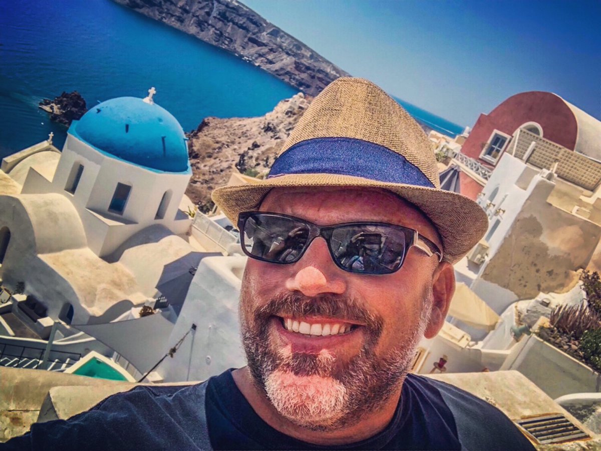 TJPriest's tweet photo. Loving me some Santorini https://t.co/pNarWb1KOE