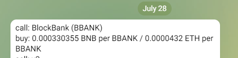 bought some last month, going up slowly but steadily. Excited about the coming weeks $bbank
$bnb #PancakeSwap #crypto #defi