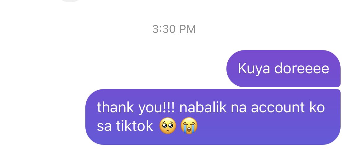 theyenquirante's tweet photo. Thank you so much for helping me get my tiktok account back 🥺♥️ https://t.co/ito2q0LDLF