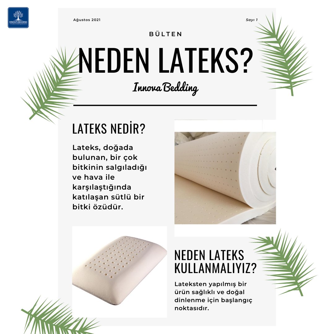 🤩 NEDEN LATEKS ?

🍃Lateks En Konforlu Uykularınız İçin En İyi Yatak Malzemelerindendir !

🍀Innova Bedding olarak sizlere bir çok lateks ürünü sunuyoruz.

#latex #pillow #duvet #sleeping #sleepwell #sleep

𝐬𝐚𝐥𝐞𝐬@𝐢𝐧𝐧𝐨𝐯𝐚𝐛𝐞𝐝𝐝𝐢𝐧𝐠.𝐜𝐨𝐦
+𝟗𝟎𝟑𝟓𝟐𝟐𝟑𝟓𝟔𝟎𝟔𝟎