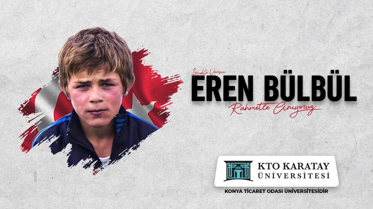 #iyikivarsınEren

Eren Bülbül ve J. Asb. Kd. Bçvş. Ferhat Gedik'i şehadetlerinin 4. yılında saygı ve rahmetle anıyoruz. 🇹🇷

Unutmadık, unutmayacağız.