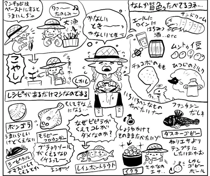 再掲ヒカセン雑記シリーズ
エオルゼアの食べ物はかわいい
#FF14
#FF14イラスト 