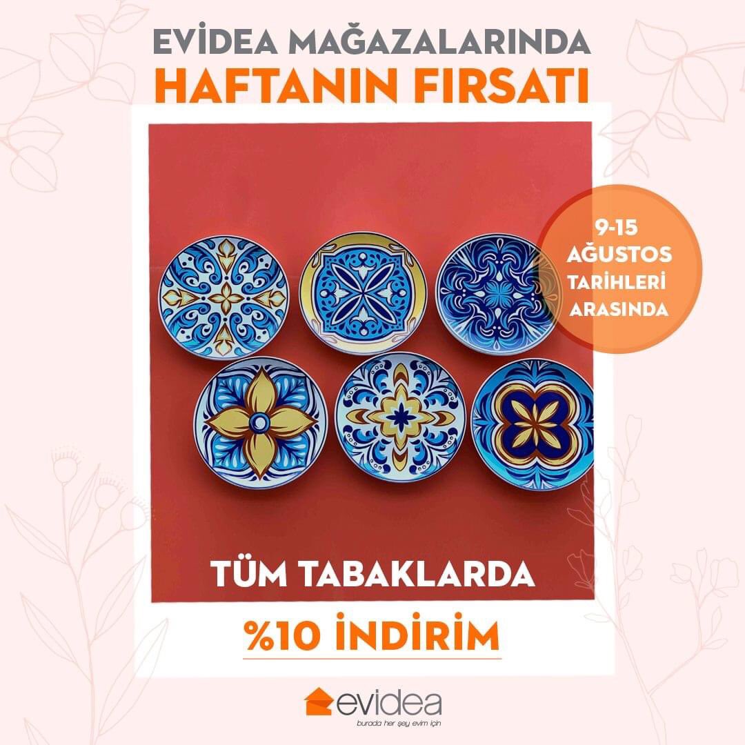 Tüm Tabaklarda %10 İndirim

#evidea #pelicanmall