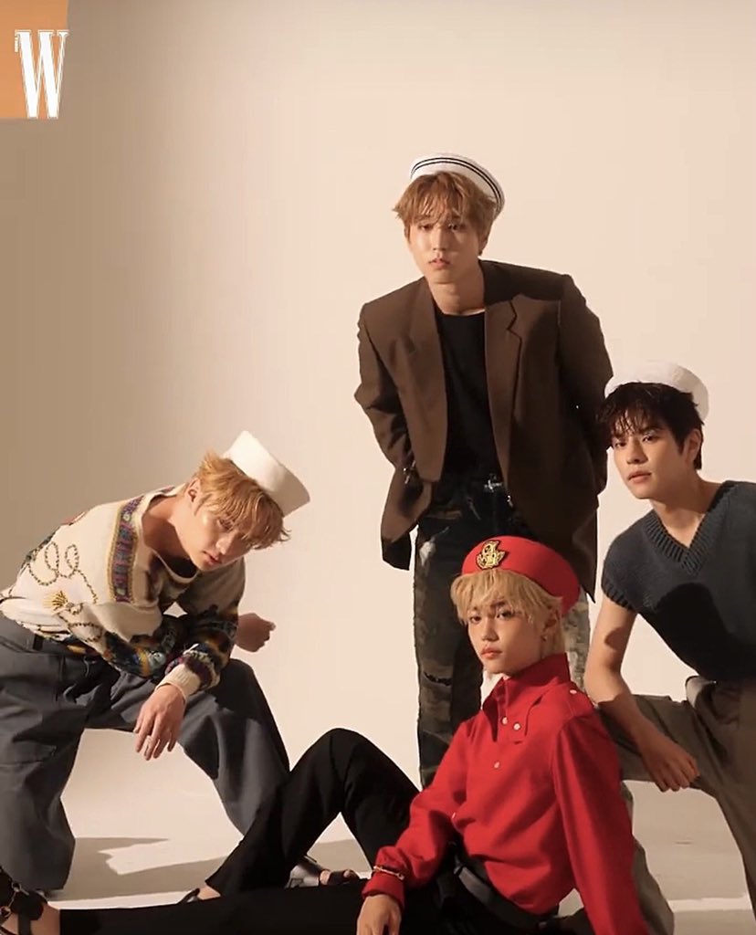 skzinthedorm's tweet photo. stray kids w korea photoshoot behind https://t.co/BhTVJuAIuk