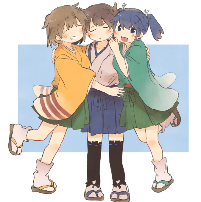 仲良しだもんね〜 