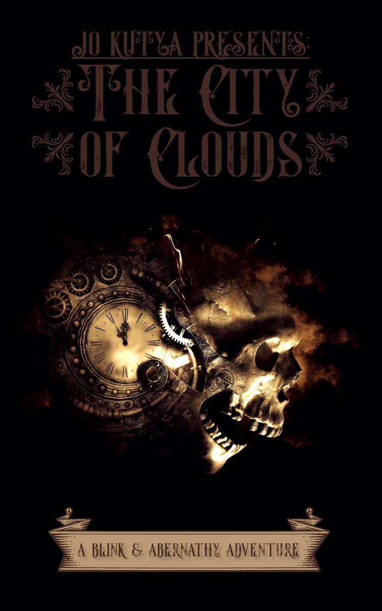 Two great empires stand at the brink of war. High above #steampunk London’s sprawling streets, a pickpocket and inventist will face their most dangerous adversary yet. The City Of Clouds, from @ShadowSparkPub, available now. shadowsparkpub.com/jo-kutya