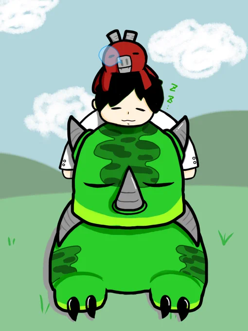 #picと お昼寝 