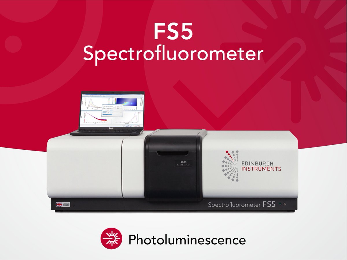 Edinst's tweet photo. 🔦 In the spotlight: FS5 Spectrofluorometer
Designed to meet the highest measurement specifications in research and analytical markets, the FS5 is unrivalled in its spectral performance and sensitivity.
Discover the FS5: https://t.co/aRg3DENEDG
#spectrofluorometer #fluorescence https://t.co/IFya63ESfh