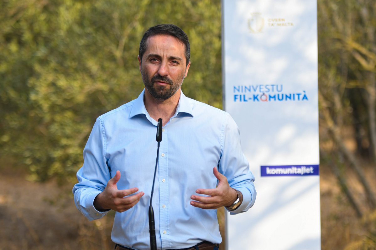 Alex Muscat (@muscatalex) on Twitter photo An abandoned field in the area known as tad-Dib in Mosta is to be transformed into an open space for #families. Part of an investment of €4.5 million by NDSF in various localities including Hamrun, Qormi & Zabbar to create more green spaces. <a href="/MaltaGov/">Government of Malta 🇲🇹</a> <a href="/farrugiaaaron/">Aaron Farrugia</a> <a href="/WasteServ/">WasteServ</a> An abandoned field in the area known as tad-Dib in Mosta is to be transformed into an open space for #families. Part of an investment of €4.5 million by NDSF in various localities including Hamrun, Qormi & Zabbar to create more green spaces. <a href="/MaltaGov/">Government of Malta 🇲🇹</a> <a href="/farrugiaaaron/">Aaron Farrugia</a> <a href="/WasteServ/">WasteServ</a>