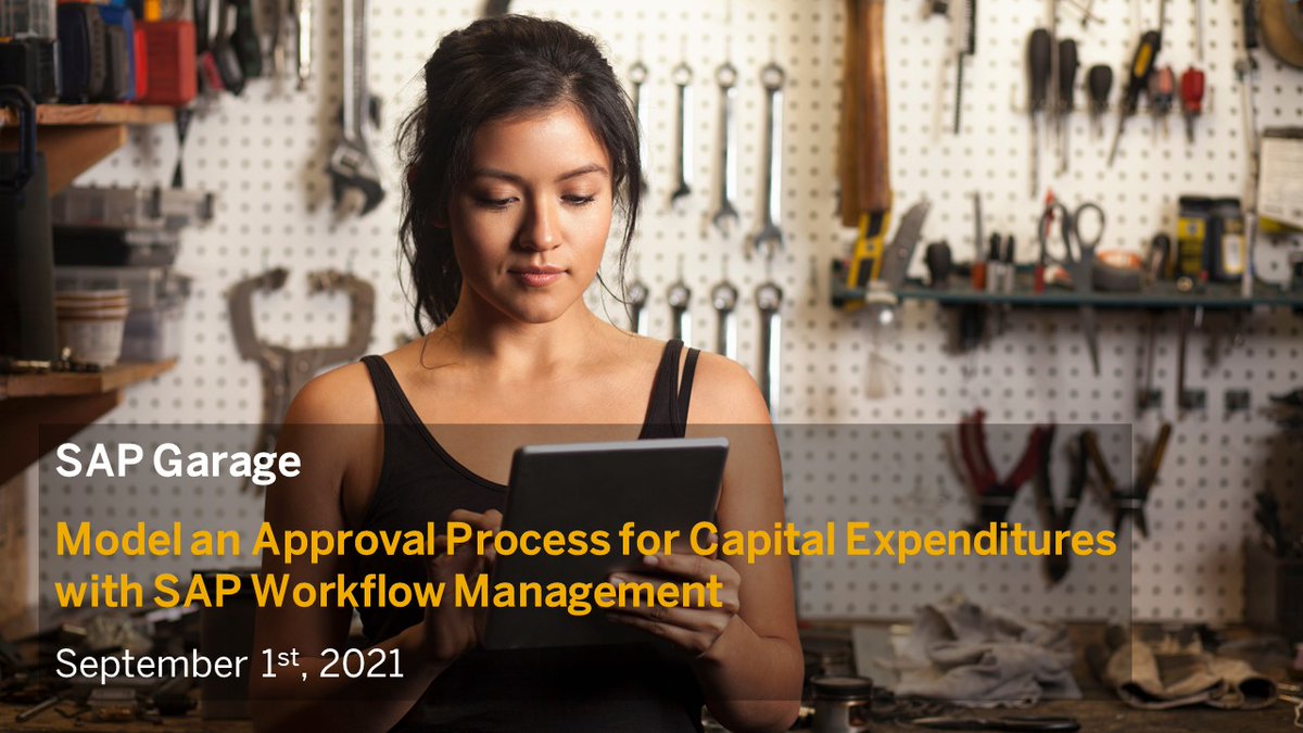 SAP Workflow Management is next up in the <a href="/sapcp/">SAP Application Development and Integration</a> SAP Garage! Don't miss out on some excellent hands-on learning with topic experts, Milton Rodrigues and Divya Rana! blogs.sap.com/2021/08/11/nex…