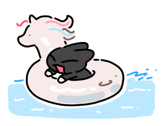 넘므 더워 녹아버린 유진이 그려버려...
시원한 곳에서....물놀이하는 유진이...상상...